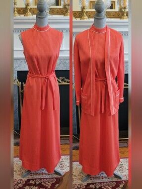 60s Dalton Maxi Dress Set